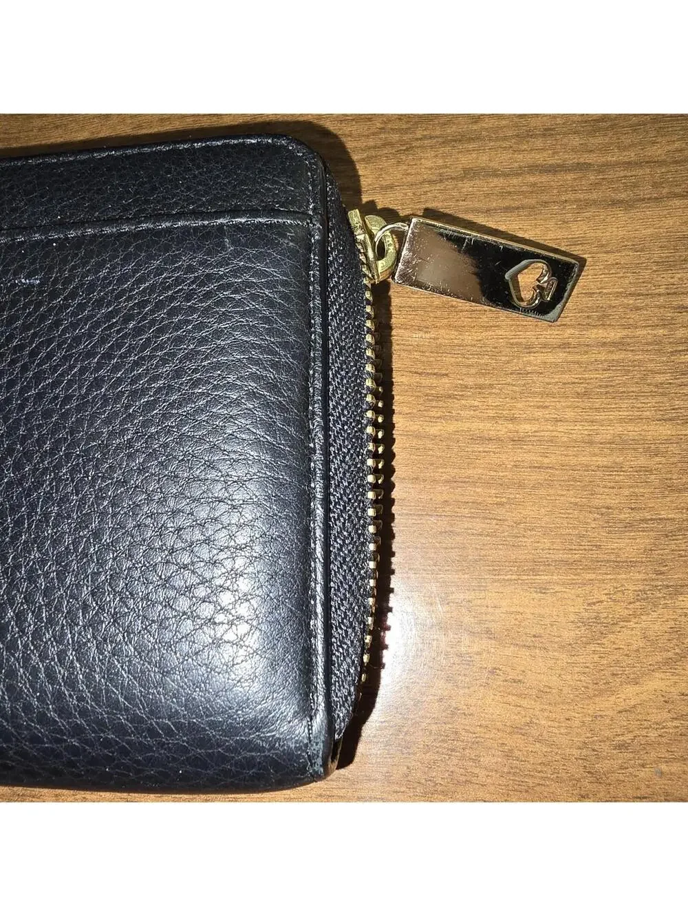 Kate Spade Mansfield Juniper Hobo Bag & Matching Zip Wallet Set - Black Leather